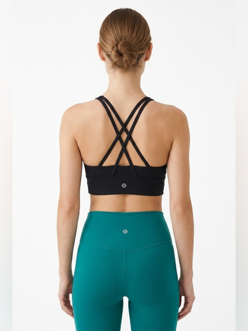 lululemon Energy High-Neck Longline Ribbed Bra Medium Support, B–D Cups